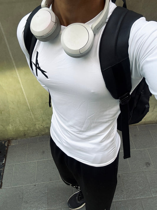 White Venom Full Sleeve Compression