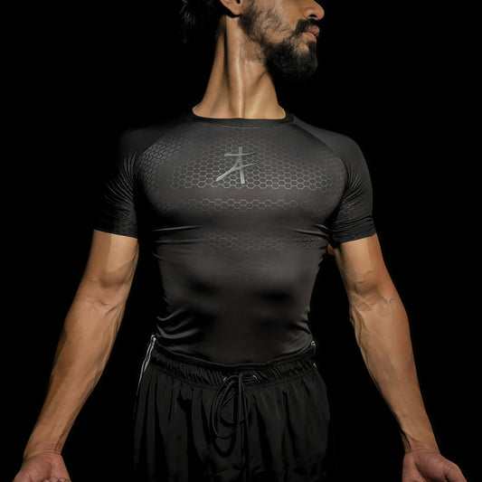 Black On Black Burned Compression